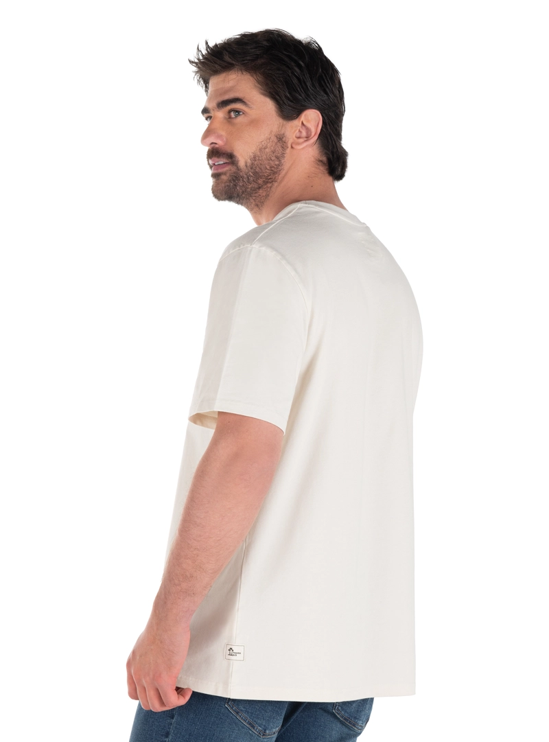 POLERA HOMBRE ALGODON PANAMA JACK - PJH001M | BLANCO - 5