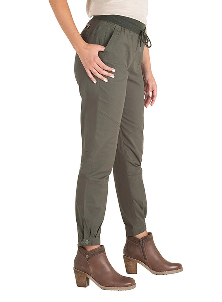 PANTALON MUJER CASUAL PANAMA JACK - J916 | VERDE CLARO - 5