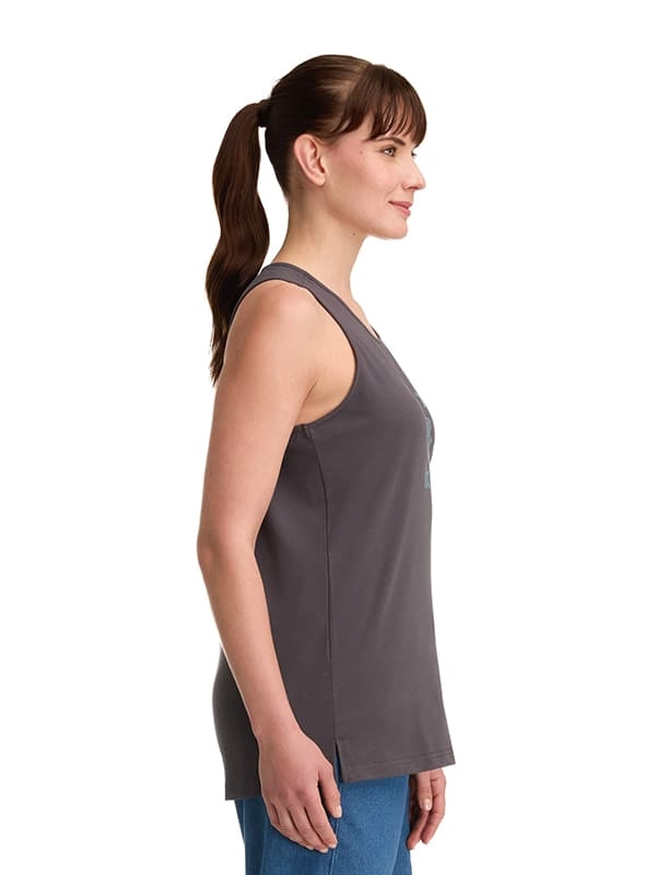 POLERA MUJER SIN MANGAS PANAMA JACK - K840 | GRIS - 4