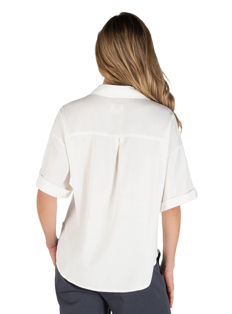 CAMISA LINO MUJER PANAMA JACK - PJM003M | BLANCO - 2