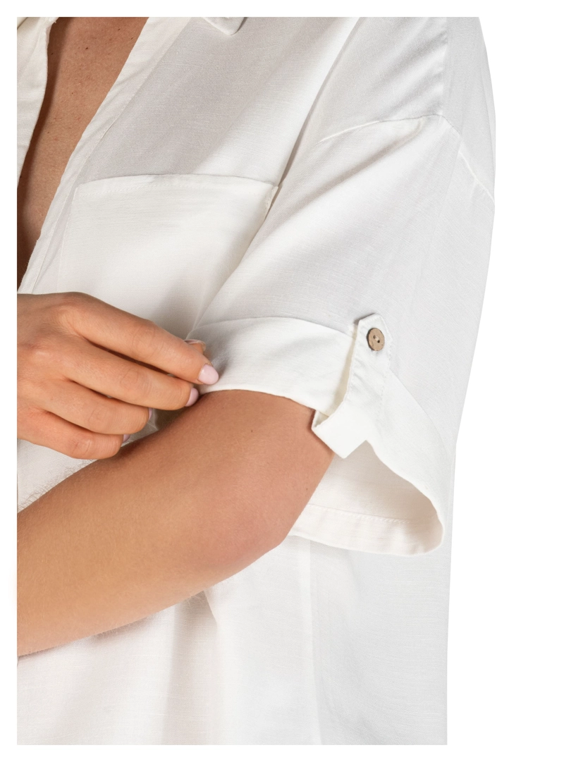 CAMISA LINO MUJER PANAMA JACK - PJM003M | BLANCO - 6