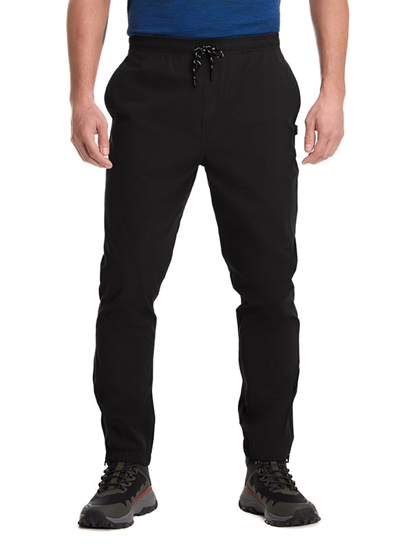 PANTALON OUTDOOR Y CASUAL HOMBRE PJACK - K853 | NEGRO - 3