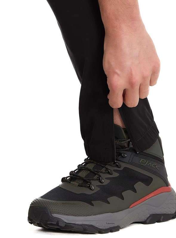 PANTALON OUTDOOR Y CASUAL HOMBRE PJACK - K853 | NEGRO - 5