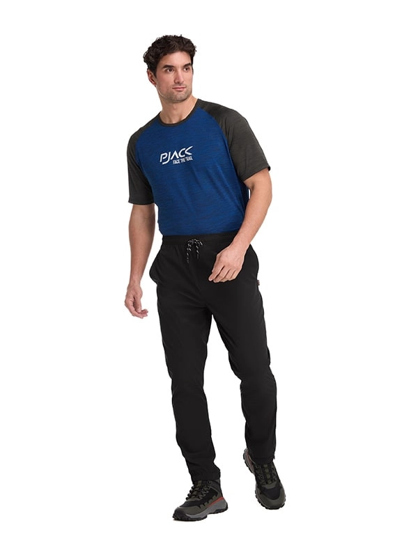 PANTALON OUTDOOR Y CASUAL HOMBRE PJACK - K853 | NEGRO - 6