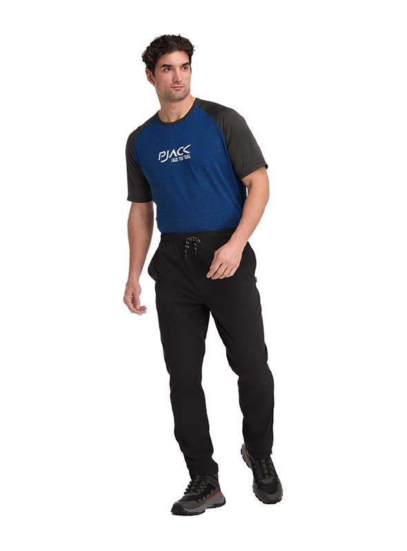 PANTALON OUTDOOR Y CASUAL HOMBRE PJACK - K853 | NEGRO - 6