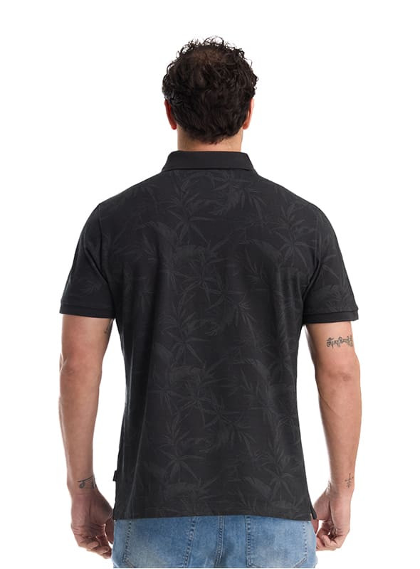 POLERA CASUAL HOMBRE PANAMA JACK - K862 | NEGRO - 3