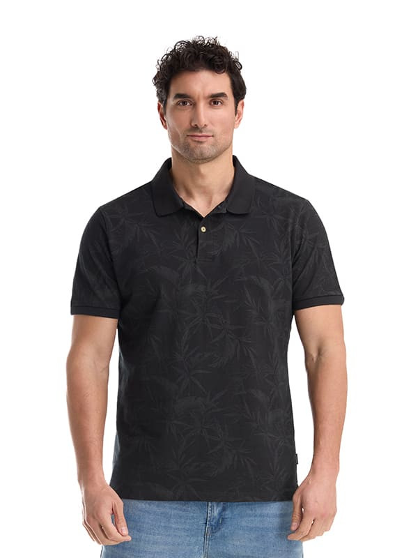 POLERA CASUAL HOMBRE PANAMA JACK - K862 | NEGRO - 8