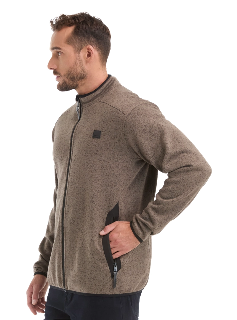 POLERON HOMBRE TEJIDO PANAMA JACK - L966 | MARRON CLARO - 4