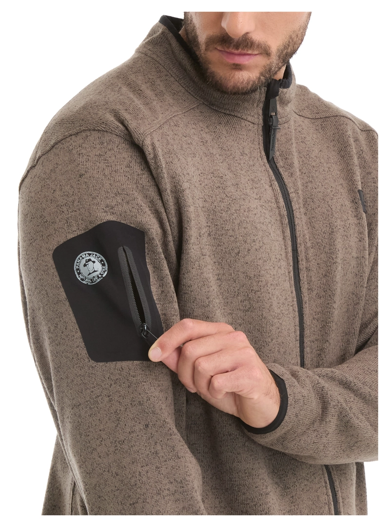 POLERON HOMBRE TEJIDO PANAMA JACK - L966 | MARRON CLARO - 5