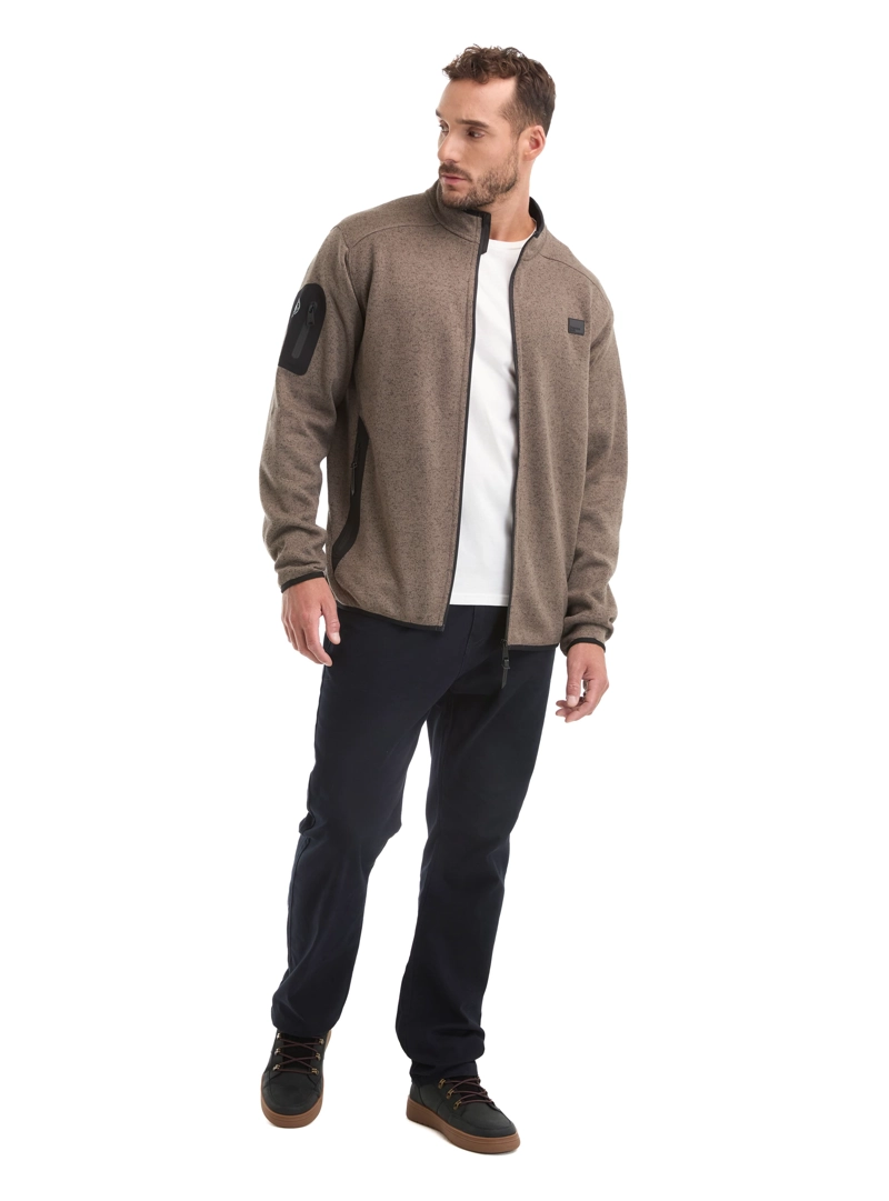 POLERON HOMBRE TEJIDO PANAMA JACK - L966 | MARRON CLARO - 7