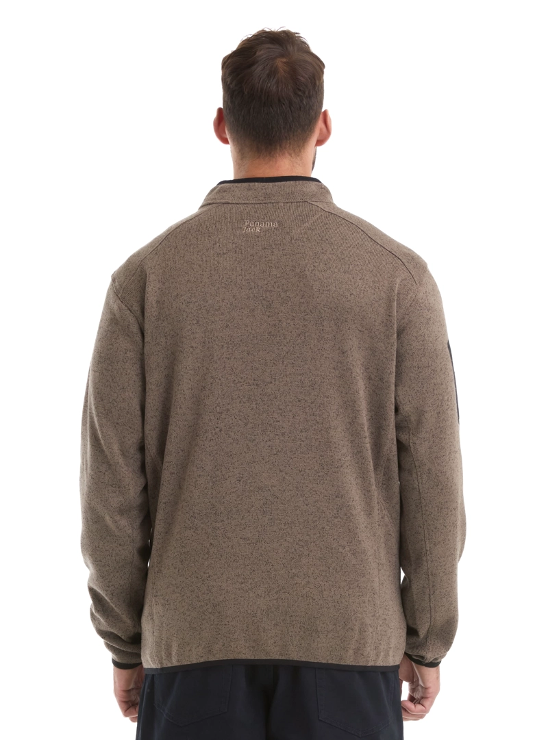 POLERON HOMBRE TEJIDO PANAMA JACK - L966 | MARRON CLARO - 9
