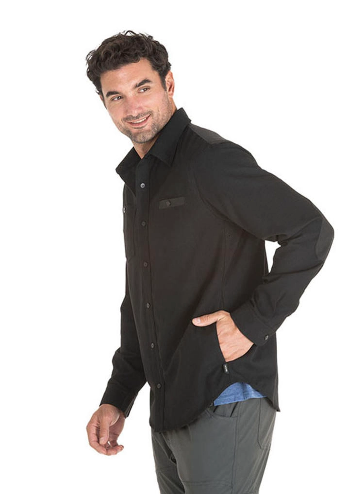 SOBRECAMISA OUTDOOR HOMBRE PJACK - J930 | NEGRO - 4