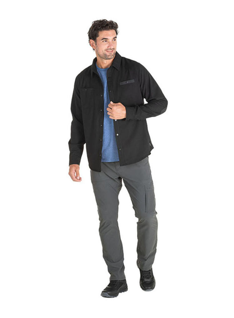 SOBRECAMISA OUTDOOR HOMBRE PJACK - J930 | NEGRO - 6