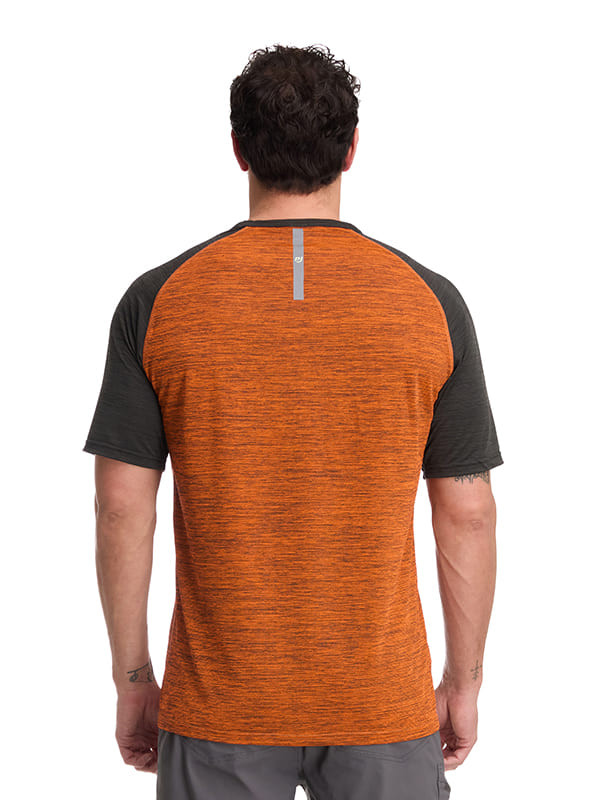 POLERA OUTDOOR Y CASUAL HOMBRE PJACK - K851 | NARANJA - 2