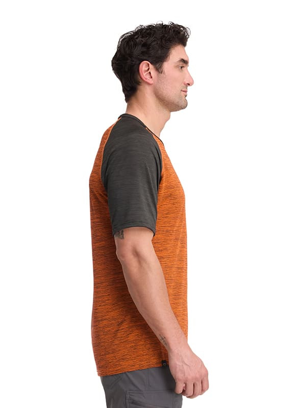 POLERA OUTDOOR Y CASUAL HOMBRE PJACK - K851 | NARANJA - 3