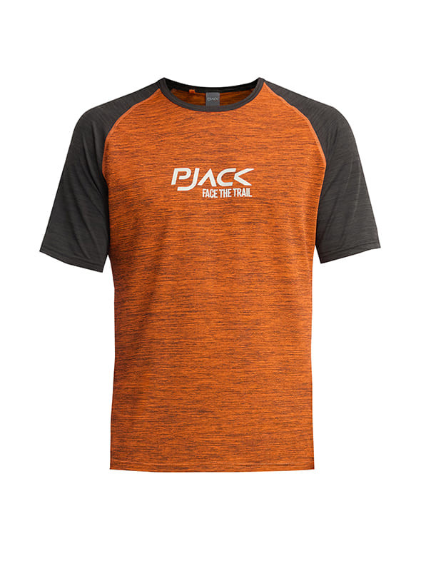 POLERA OUTDOOR Y CASUAL HOMBRE PJACK - K851 | NARANJA - 8
