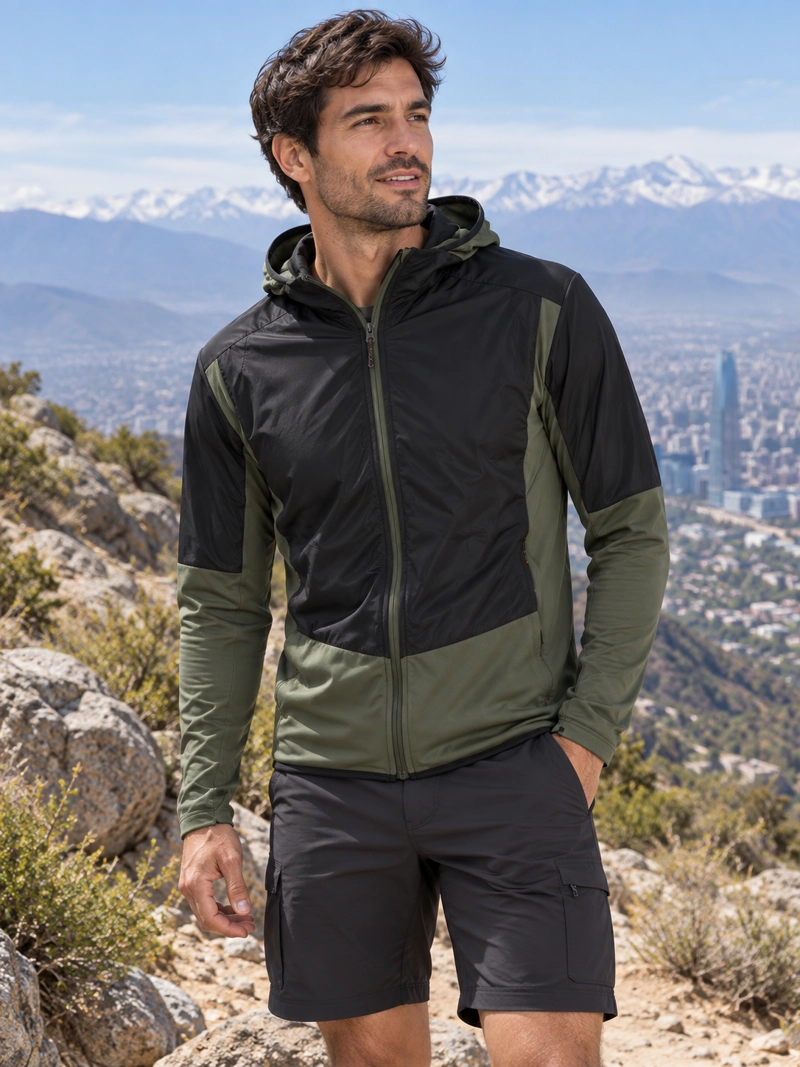 POLERON HOMBRE DEPORTIVO DELGADO PANAMA JACK - I977 | VERDE - 1
