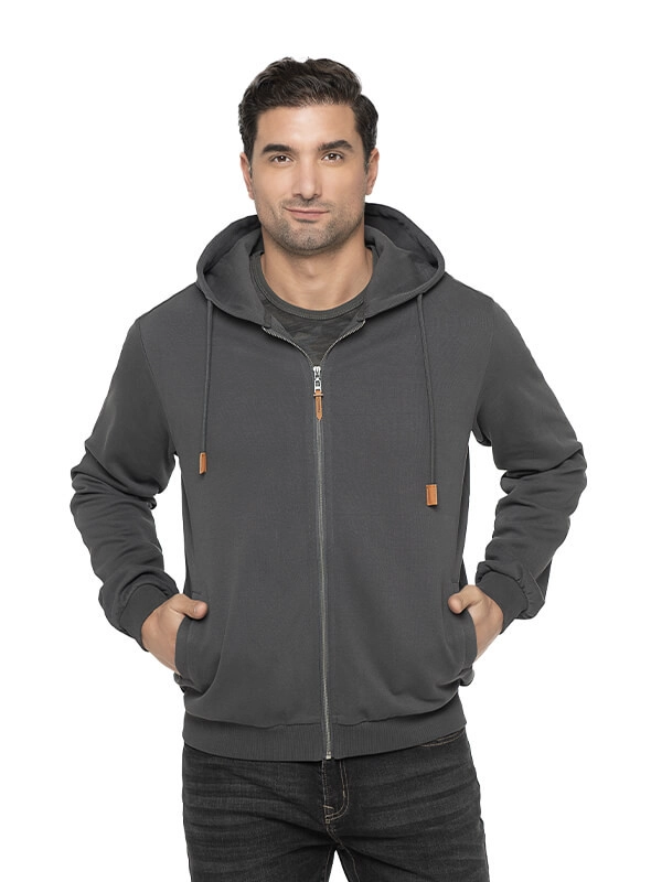 POLERON HOMBRE CON CAPUCHA PANAMA JACK - I963 | GRIS - 2