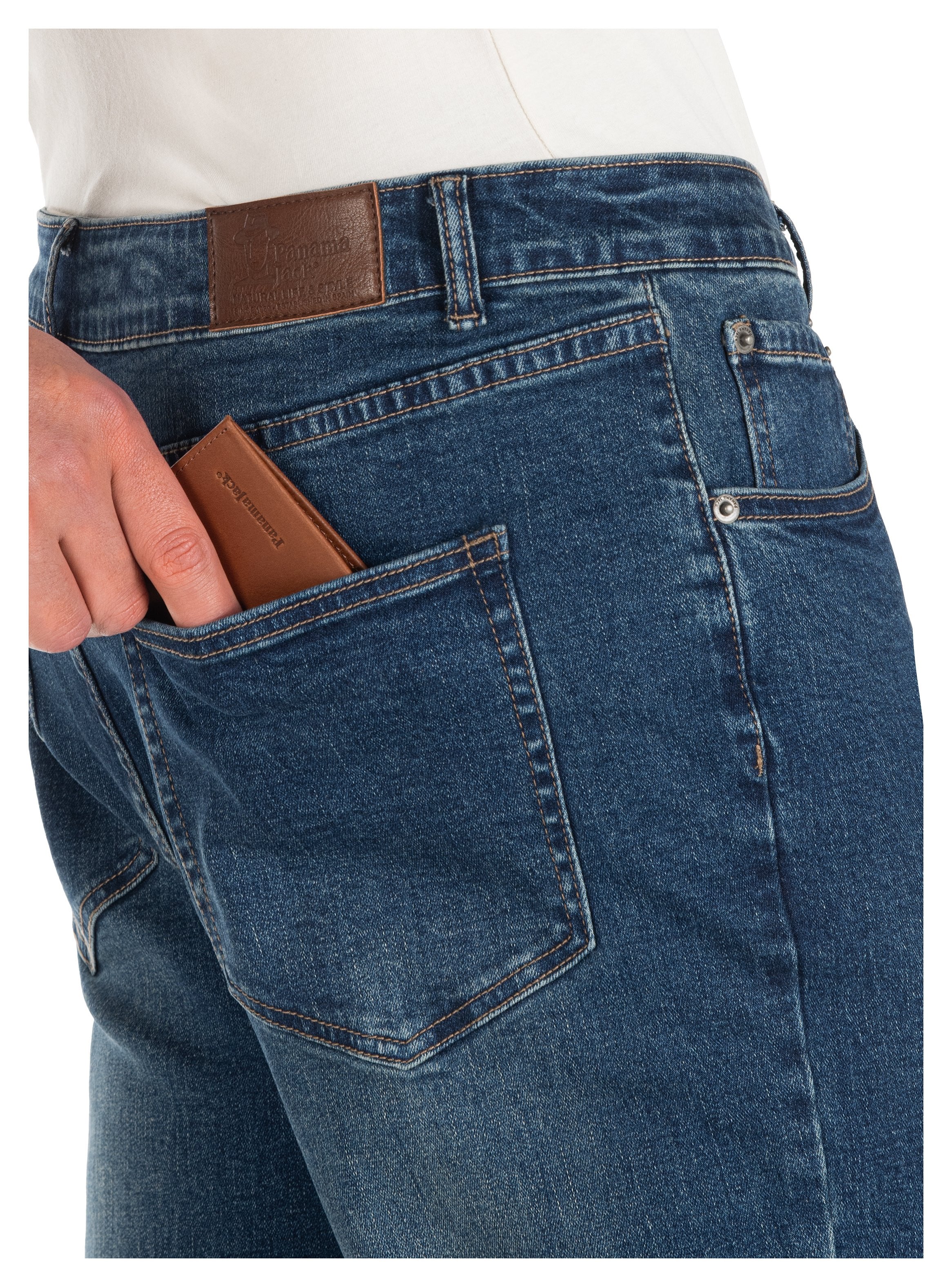 JEANS CASUAL HOMBRE PANAMA JACK - PJH010M | AZUL - 5