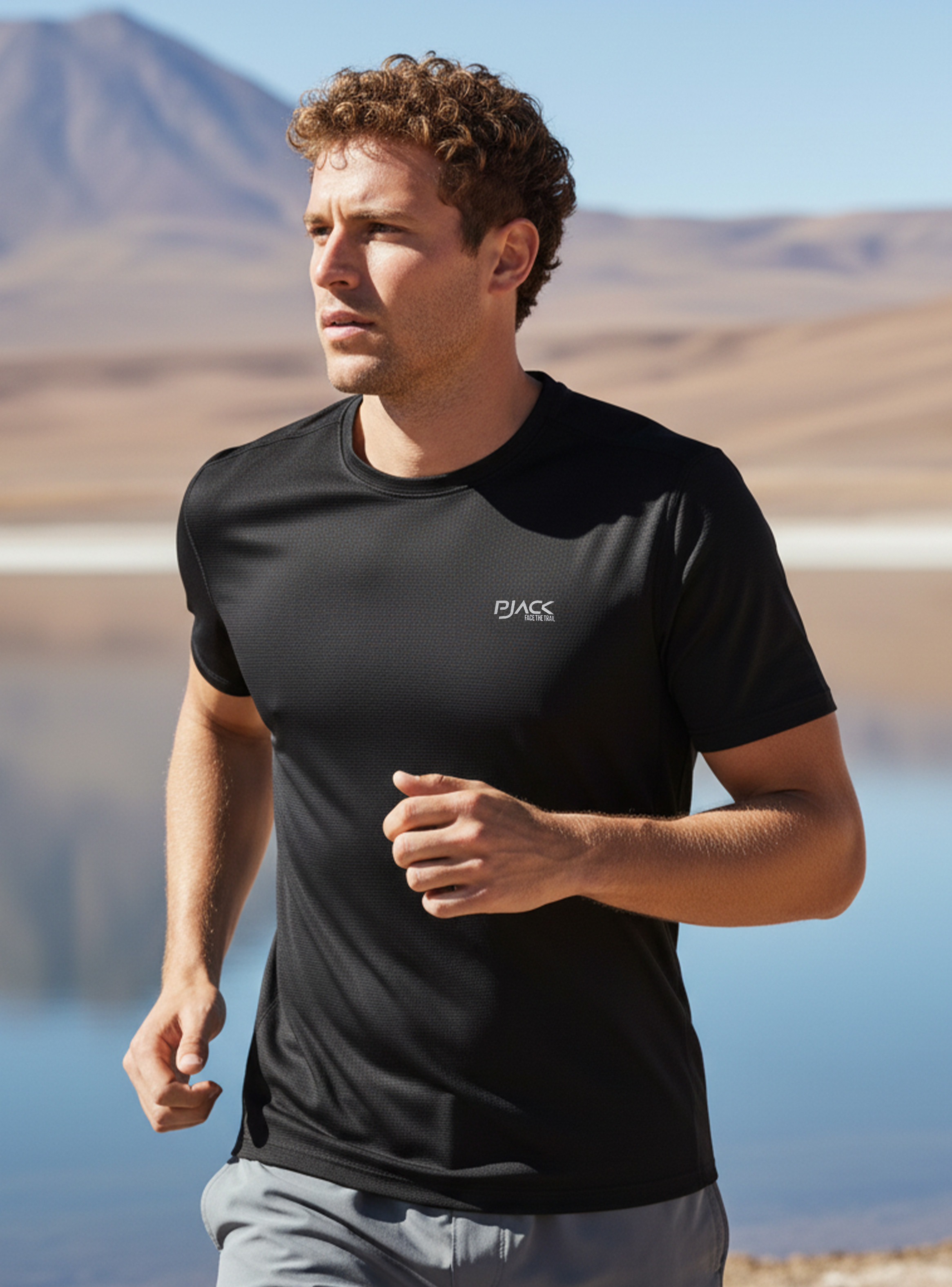 POLERA TRAINING HOMBRE PJACK - PAH001M | NEGRO - 1