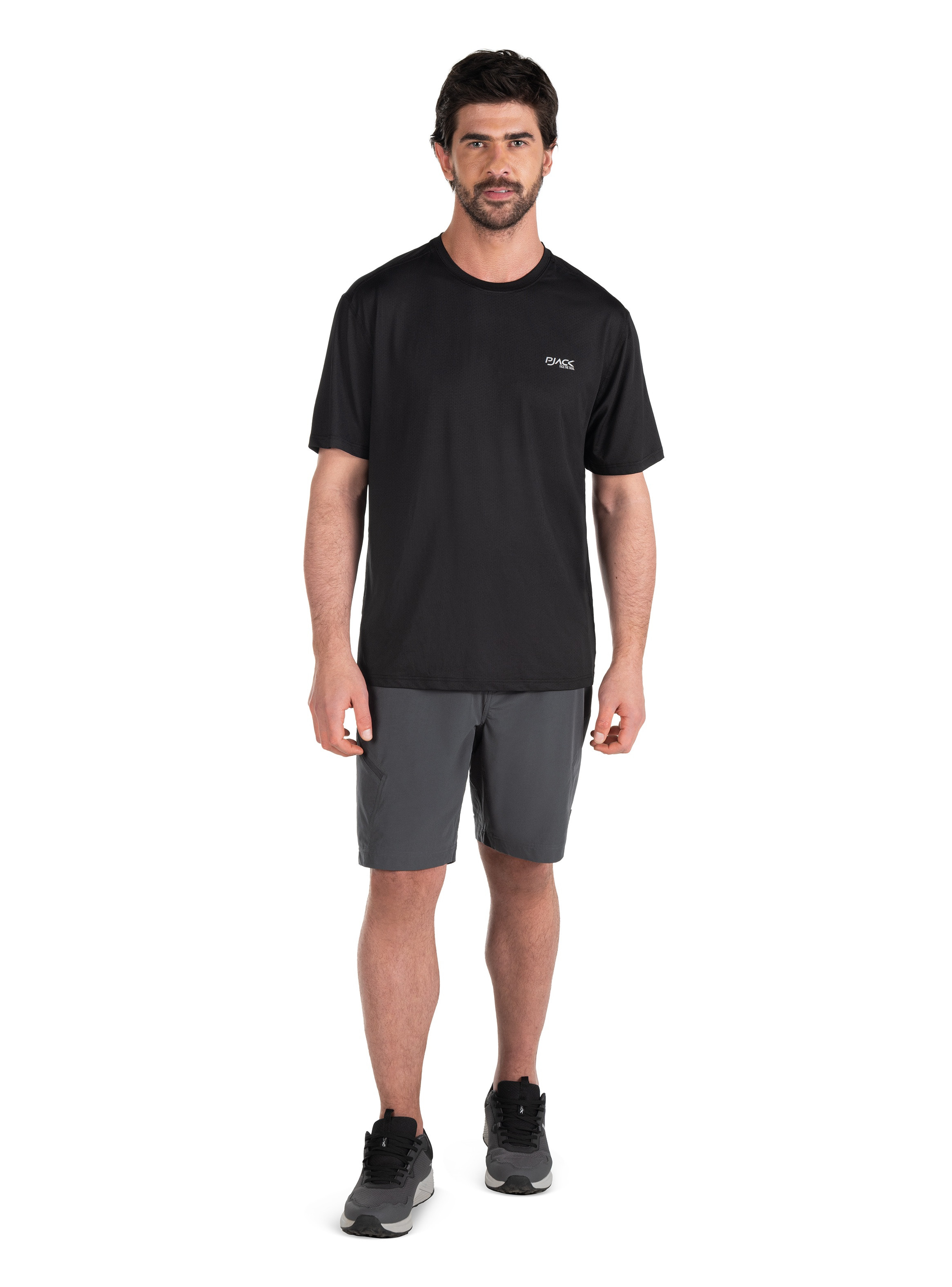 POLERA TRAINING HOMBRE PJACK - PAH001M | NEGRO - 9
