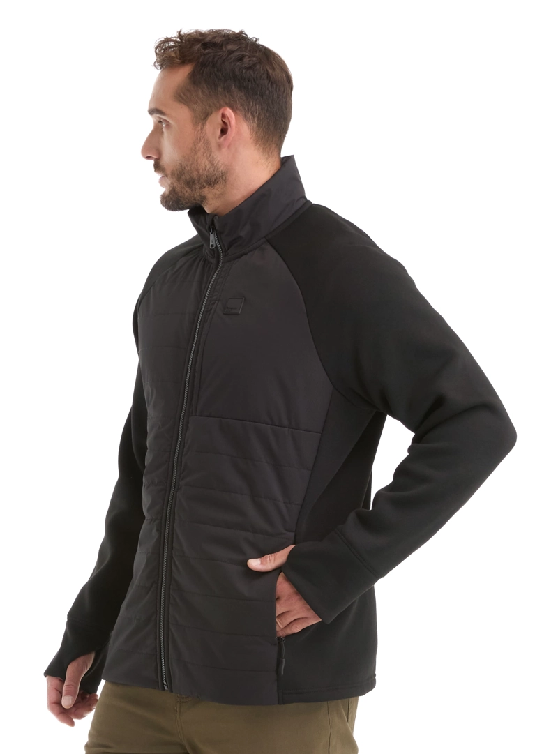 CHAQUETA HOMBRE DEPORTIVA LIVIANA PANAMA JACK - L972 | NEGRO - 5
