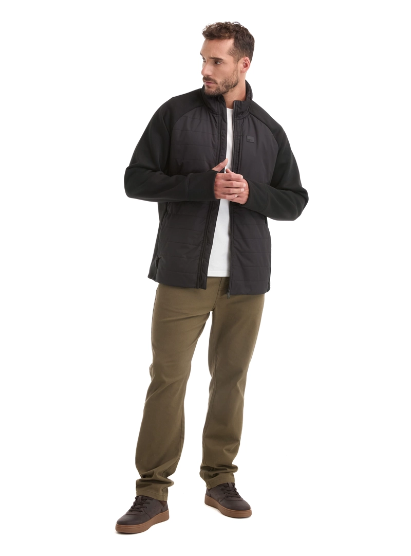 CHAQUETA HOMBRE DEPORTIVA LIVIANA PANAMA JACK - L972 | NEGRO - 7