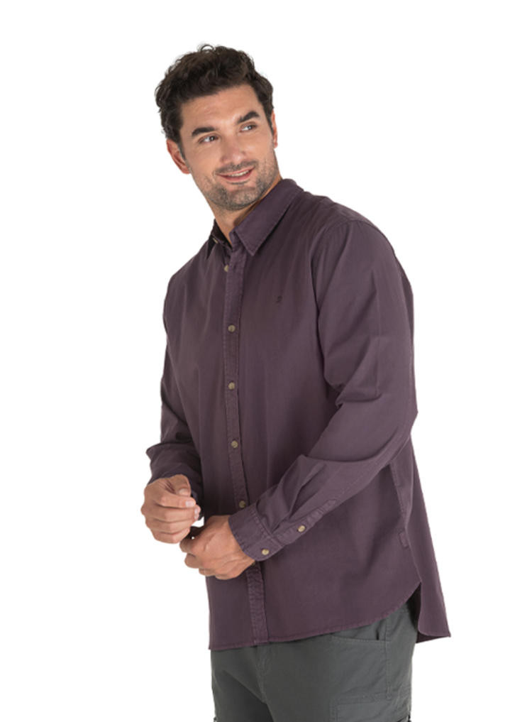CAMISA CASUAL HOMBRE PANAMA JACK - J917 | BORDO - 4
