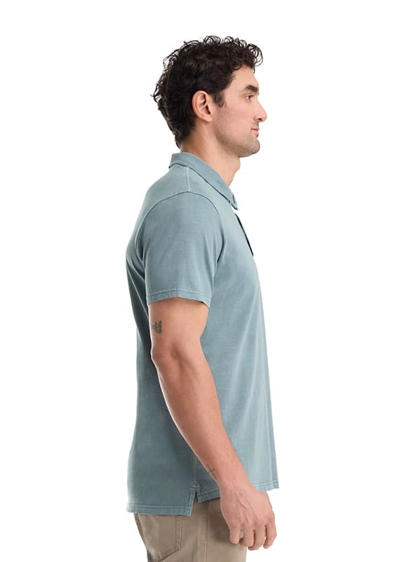 POLERA CASUAL HOMBRE PANAMA JACK - K861 | AZUL PETROLEO - 3