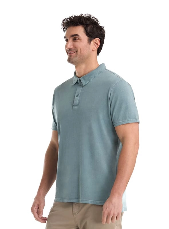 POLERA CASUAL HOMBRE PANAMA JACK - K861 | AZUL PETROLEO - 4