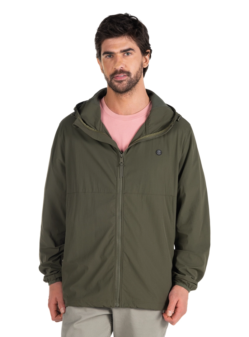 CORTAVIENTO HOMBRE PANAMA JACK - PJH008M | VERDE - 1