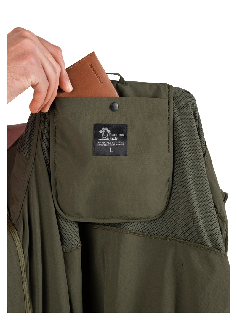 CORTAVIENTO HOMBRE PANAMA JACK - PJH008M | VERDE - 8