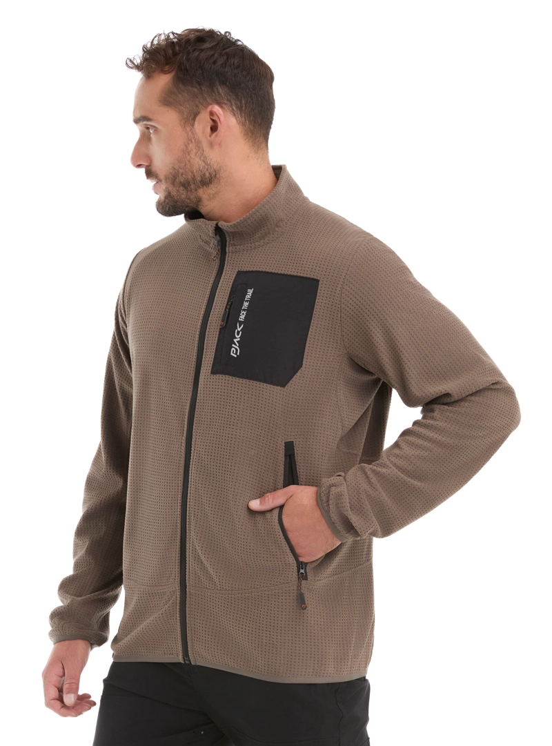 POLERON POLAR OUTDOOR HOMBRE PJACK - L982 | MARRON CLARO - 4