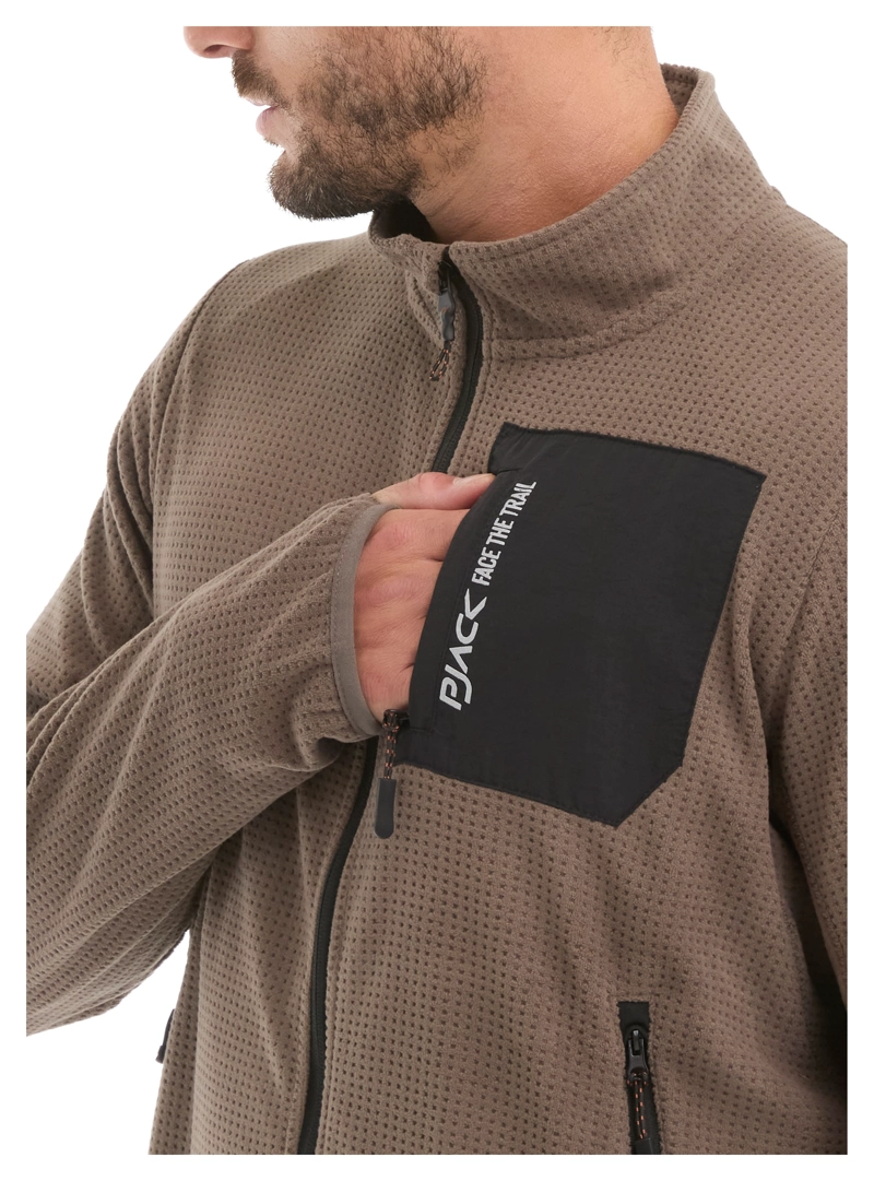 POLERON POLAR OUTDOOR HOMBRE PJACK - L982 | MARRON CLARO - 5