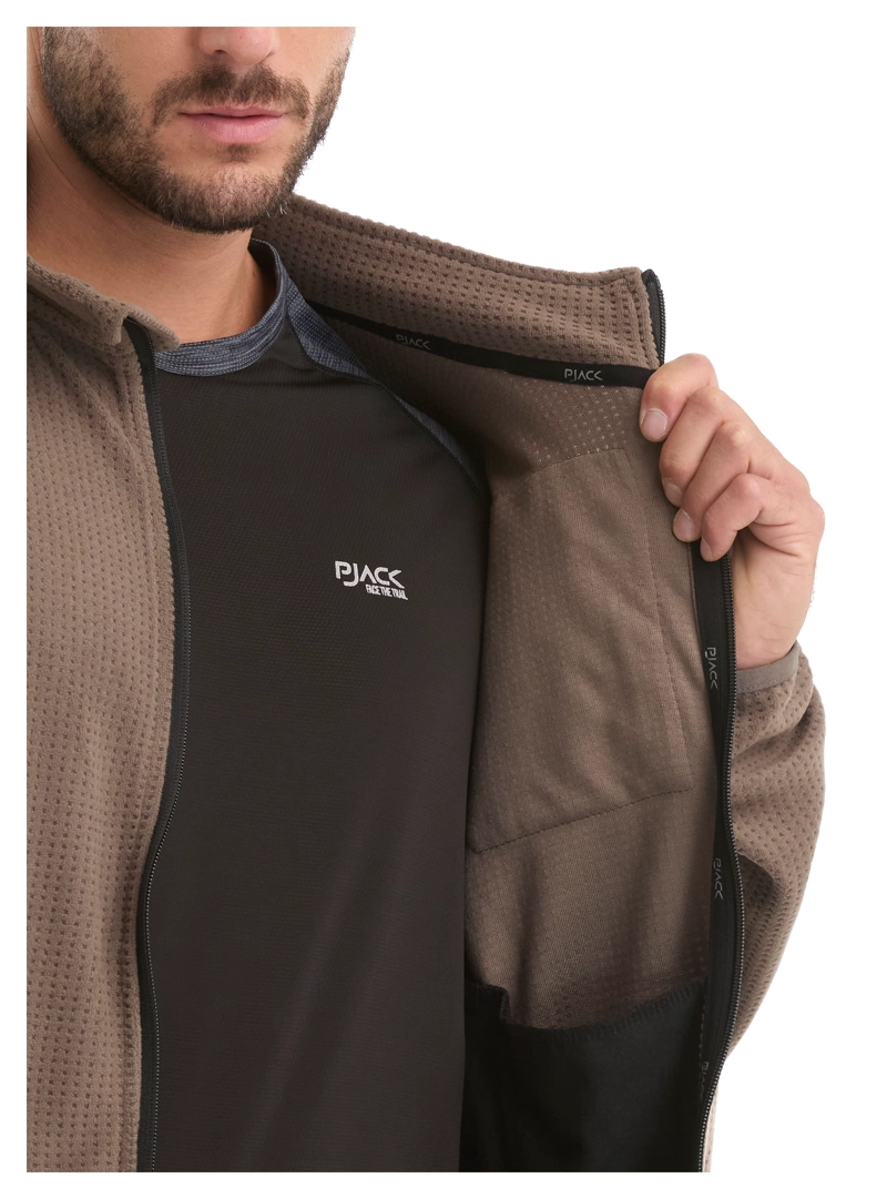 POLERON POLAR OUTDOOR HOMBRE PJACK - L982 | MARRON CLARO - 6
