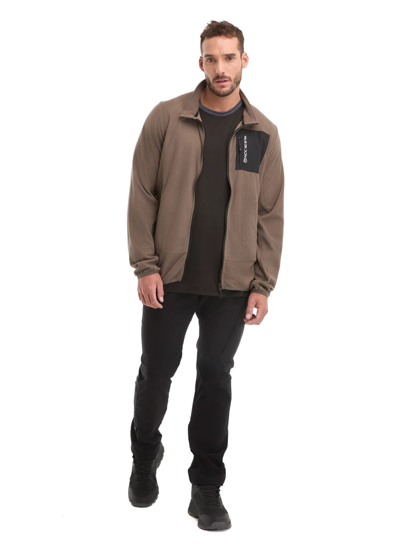 POLERON POLAR OUTDOOR HOMBRE PJACK - L982 | MARRON CLARO - 7