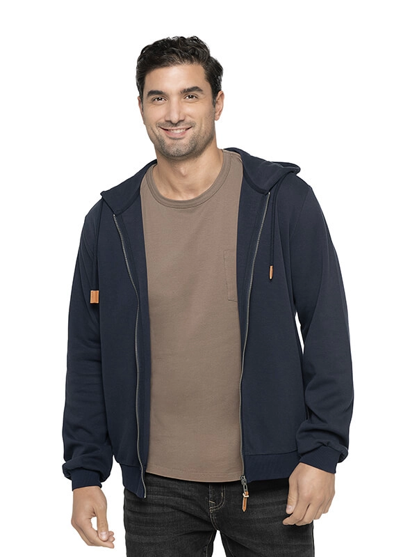 POLERON HOMBRE CON CAPUCHA PANAMA JACK - I963 | AZUL - 2