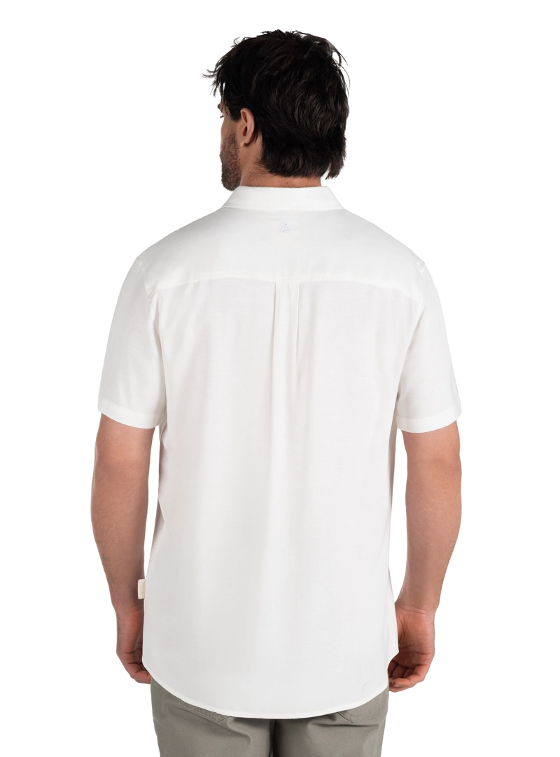 CAMISA LINO ALGODON HOMBRE PANAMA JACK - PJH004M | BLANCO - 3