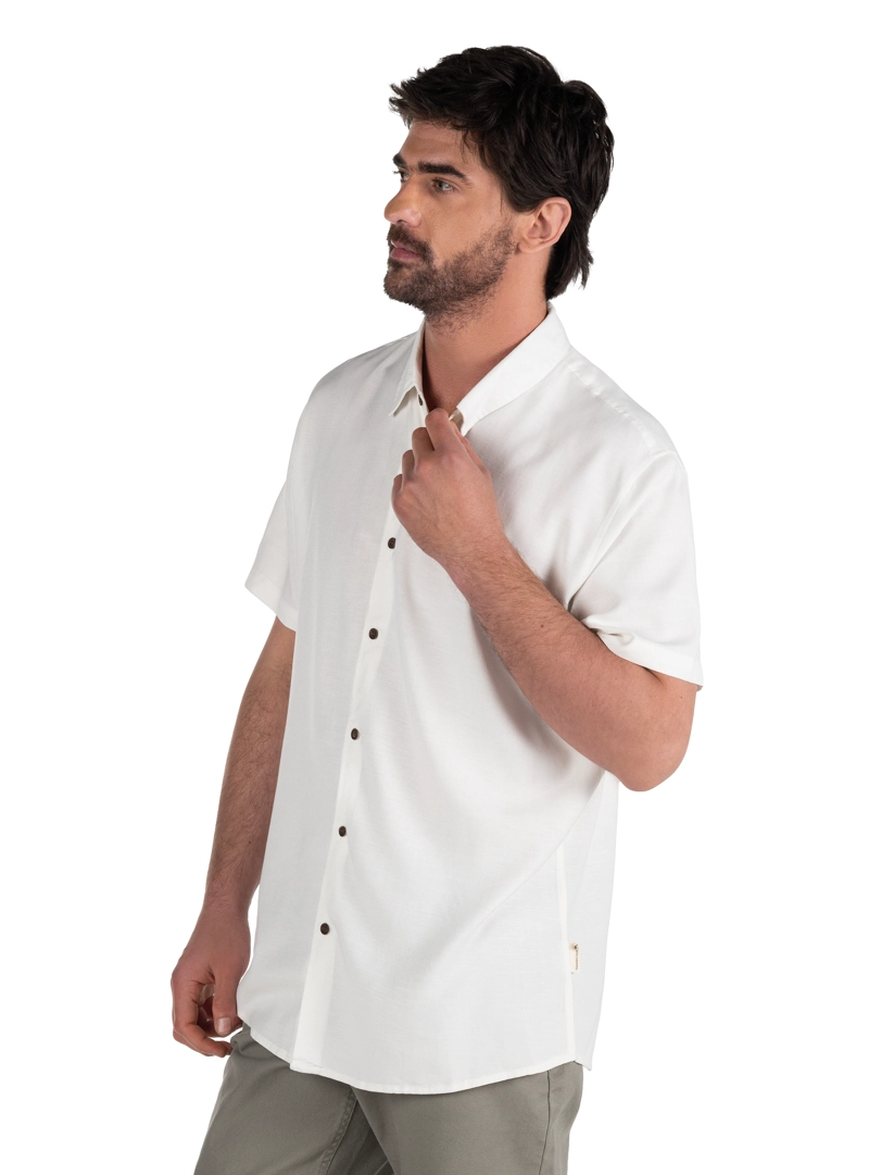 CAMISA LINO ALGODON HOMBRE PANAMA JACK - PJH004M | BLANCO - 5