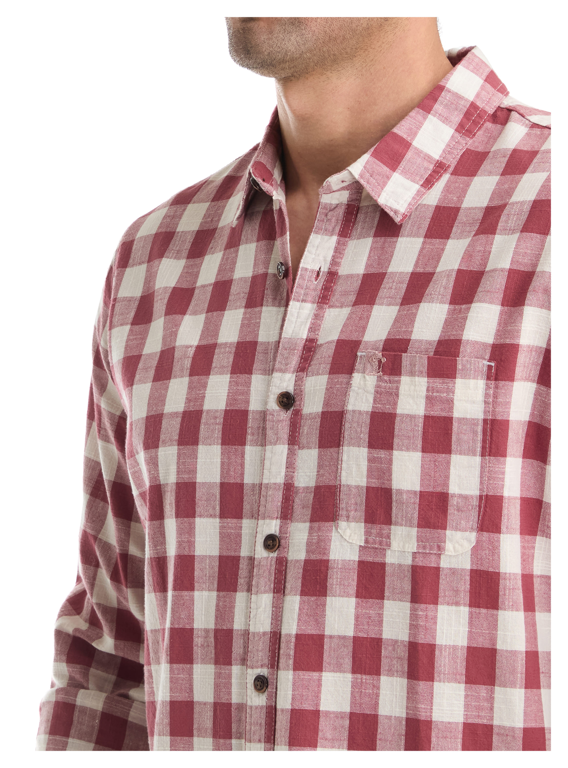 CAMISA CASUAL HOMBRE PANAMA JACK - K865 | ROJO - 4