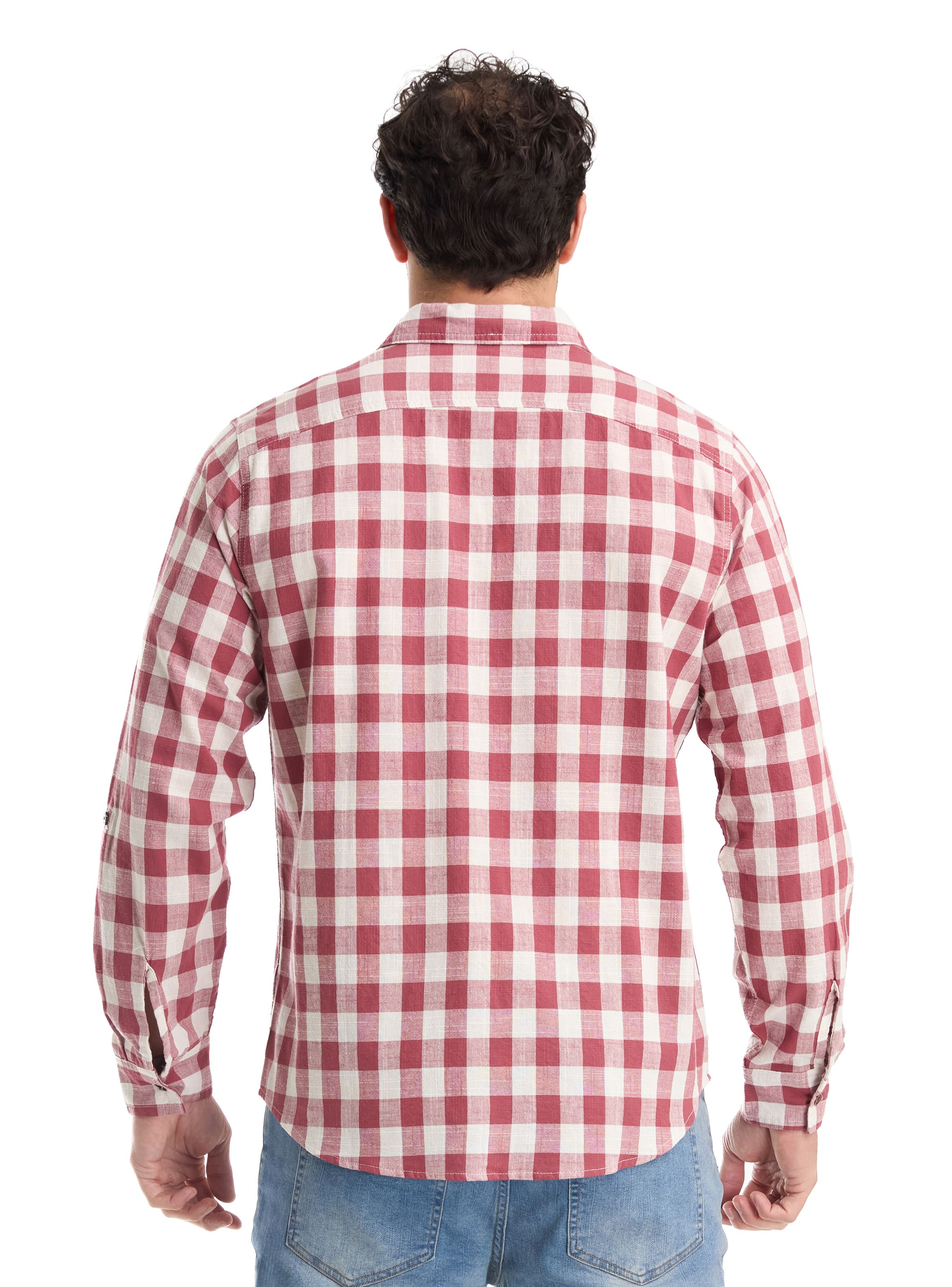 CAMISA CASUAL HOMBRE PANAMA JACK - K865 | ROJO - 6
