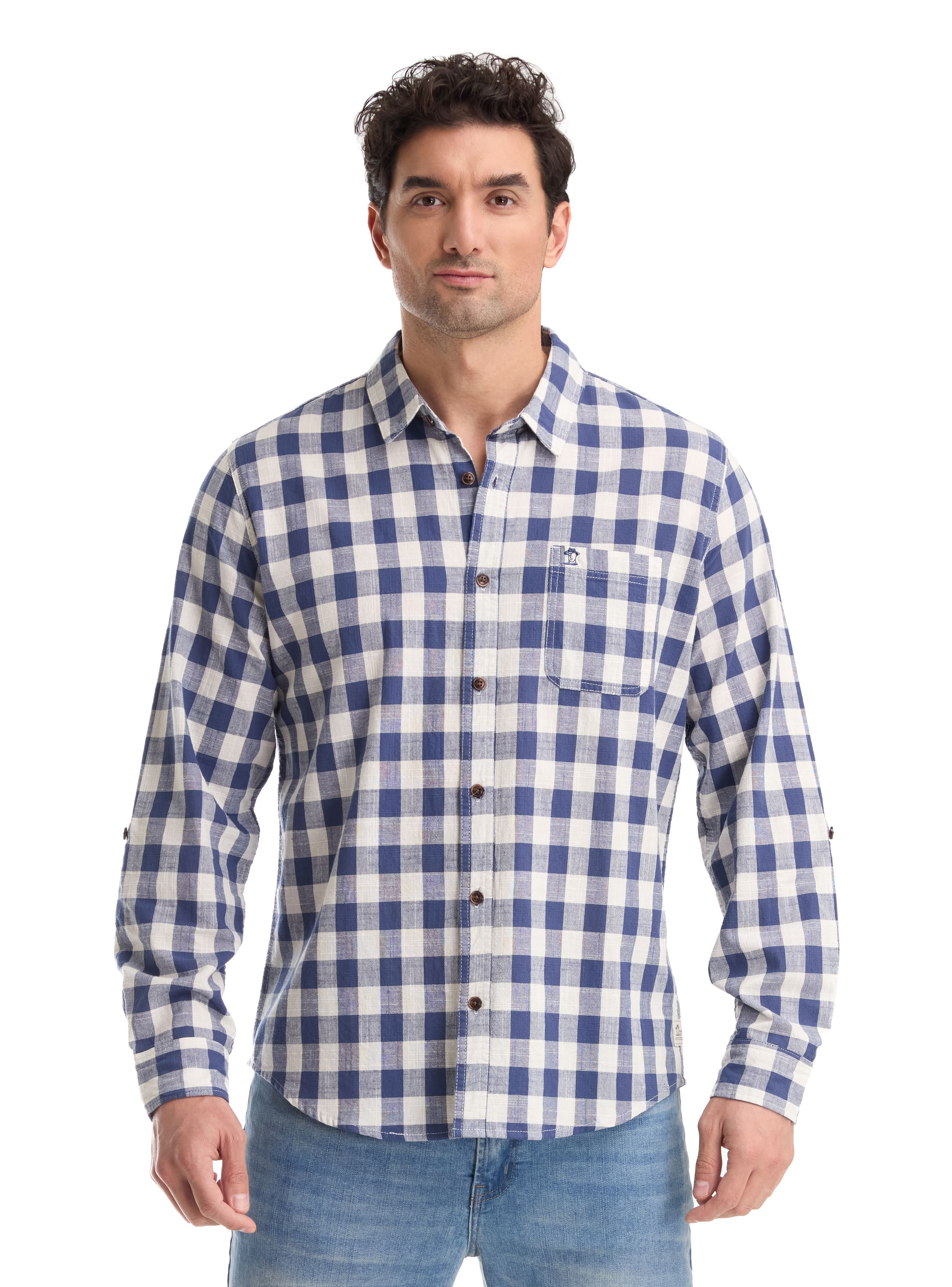 CAMISA CASUAL HOMBRE PANAMA JACK - K865 | ROJO - 9