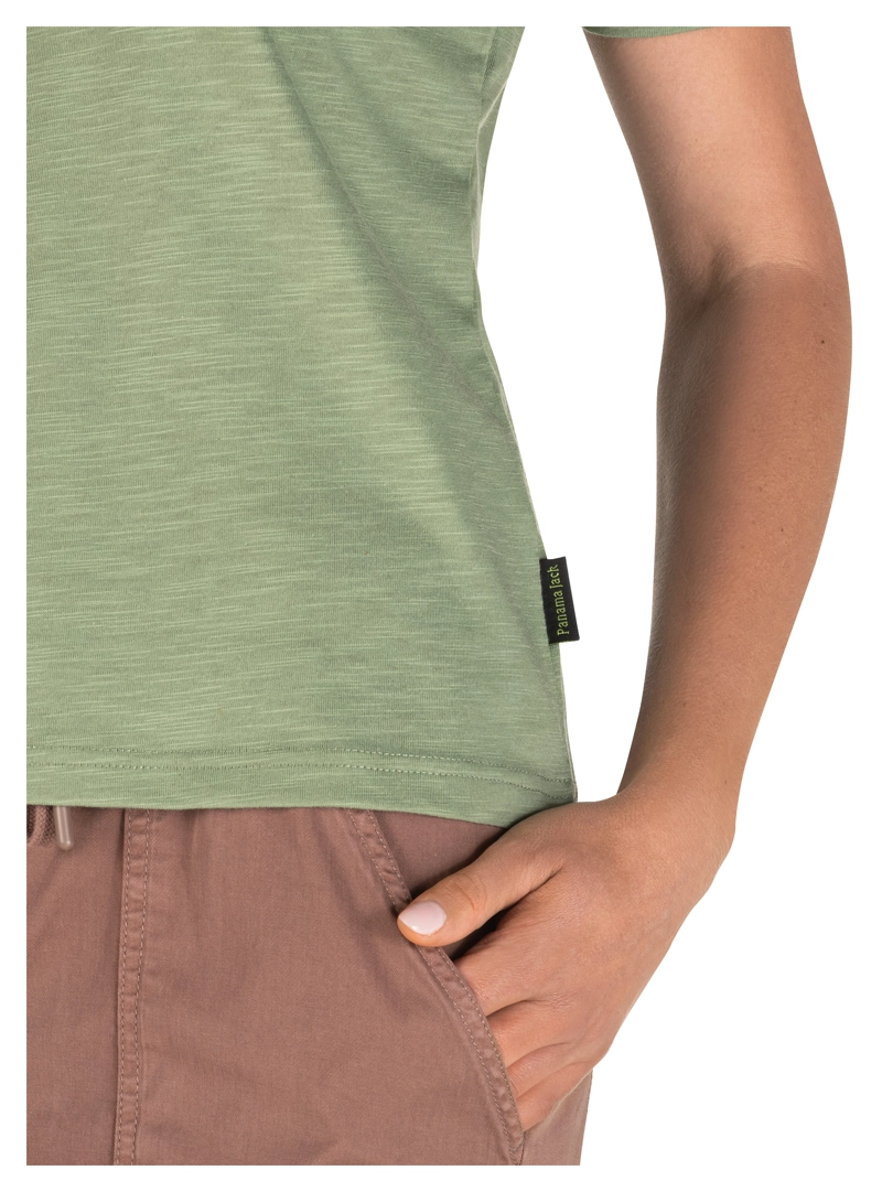 POLERA MUJER MANGA CORTA ALGODON PANAMA JACK - PJM001M | VERDE - 6