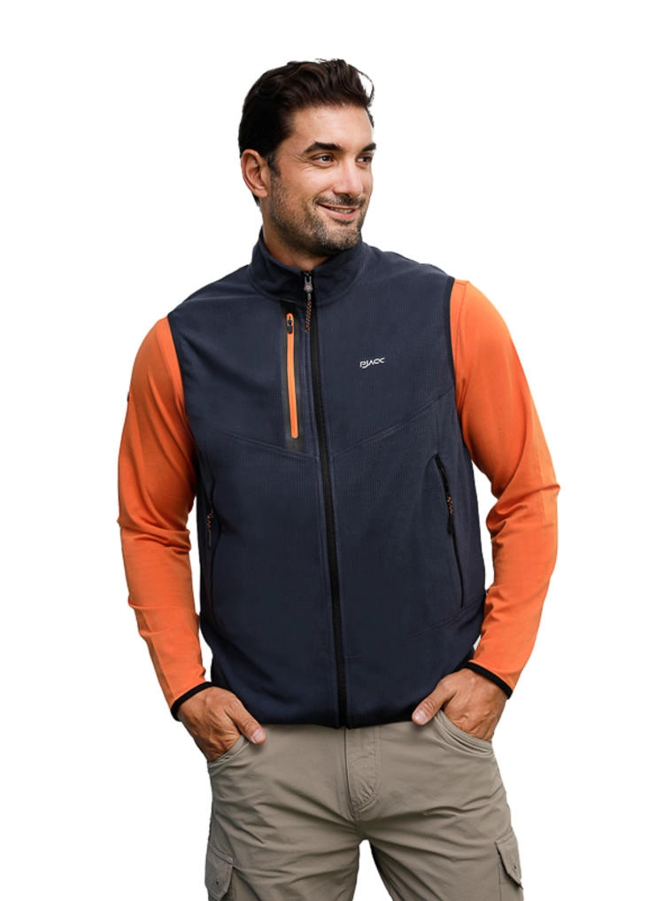 POLERON POLAR SIN MANGAS HOMBRE PANAMA JACK - H961 | AZUL - 1