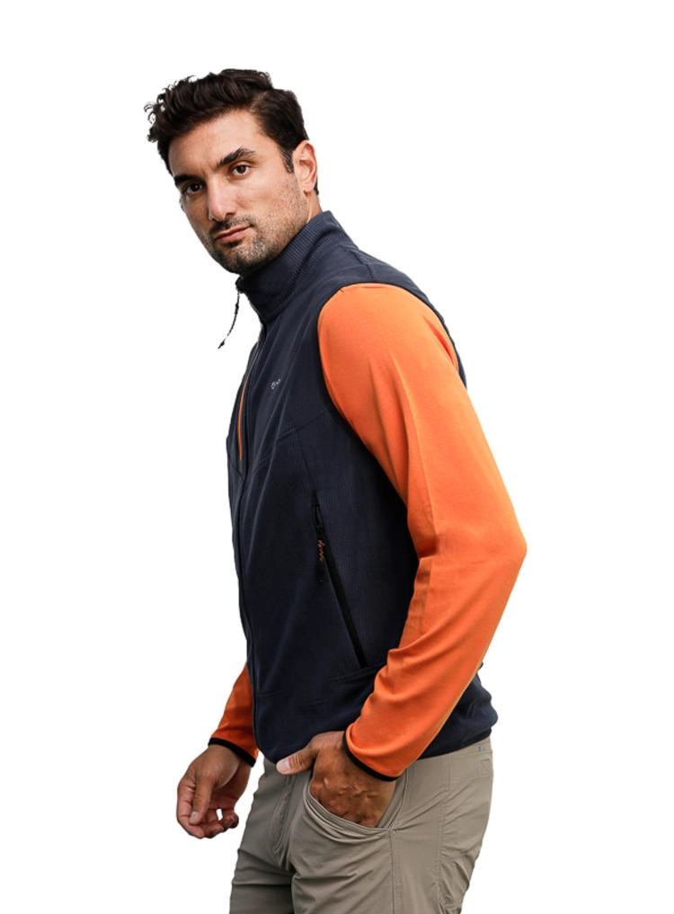 POLERON POLAR SIN MANGAS HOMBRE PANAMA JACK - H961 | AZUL - 4