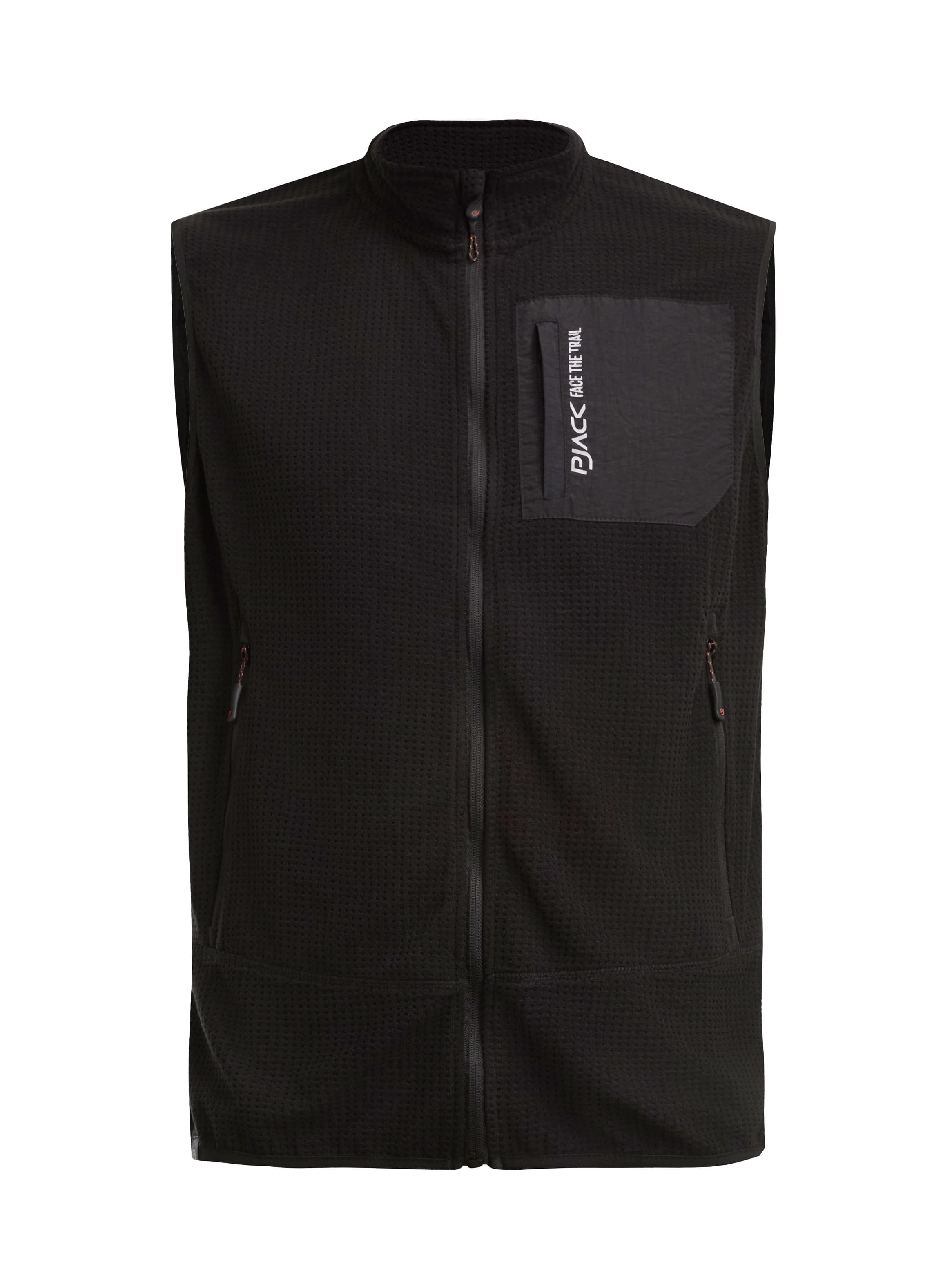 POLERON HOMBRE SIN MANGAS POLAR WAFLE PANAMA JACK - L979 | NEGRO - 8