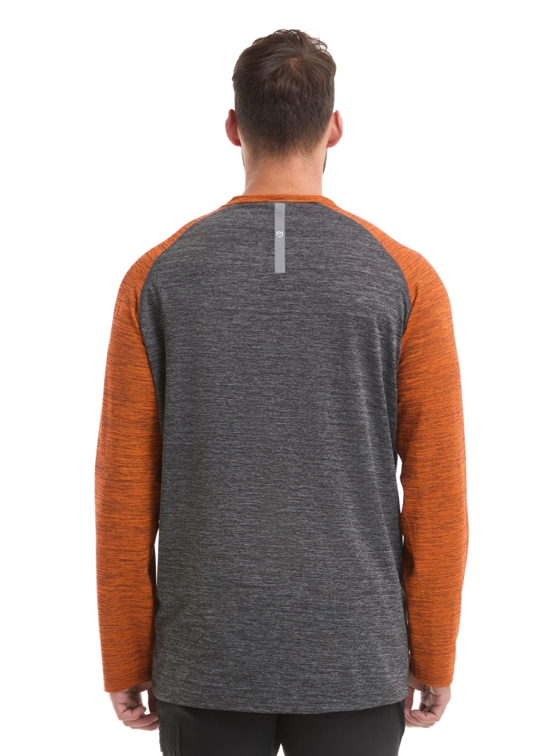 POLERA HOMBRE MANGA LARGA DRY FIT PANAMA JACK - L978 | GRIS - 2