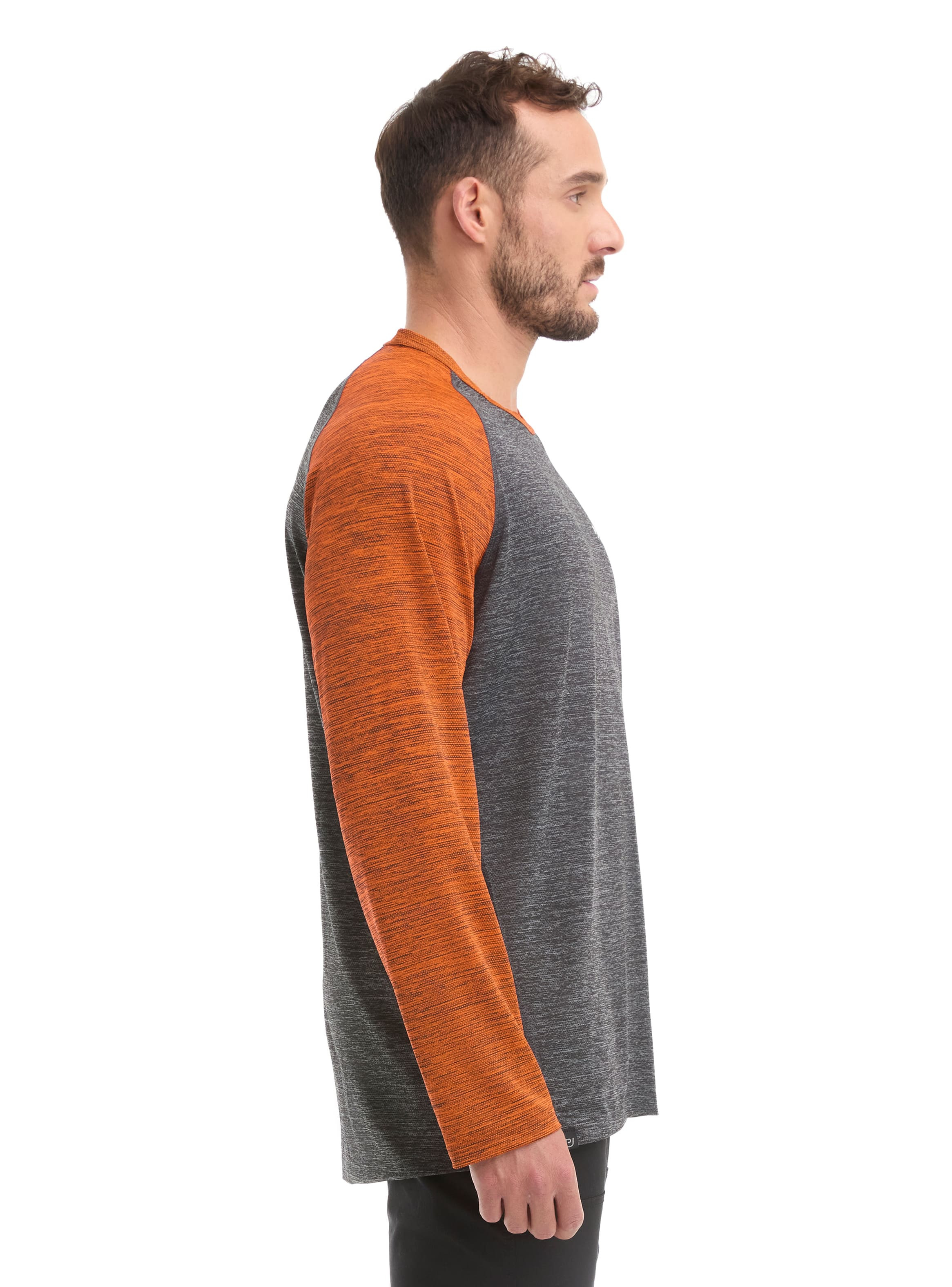 POLERA HOMBRE MANGA LARGA DRY FIT PANAMA JACK - L978 | GRIS - 3