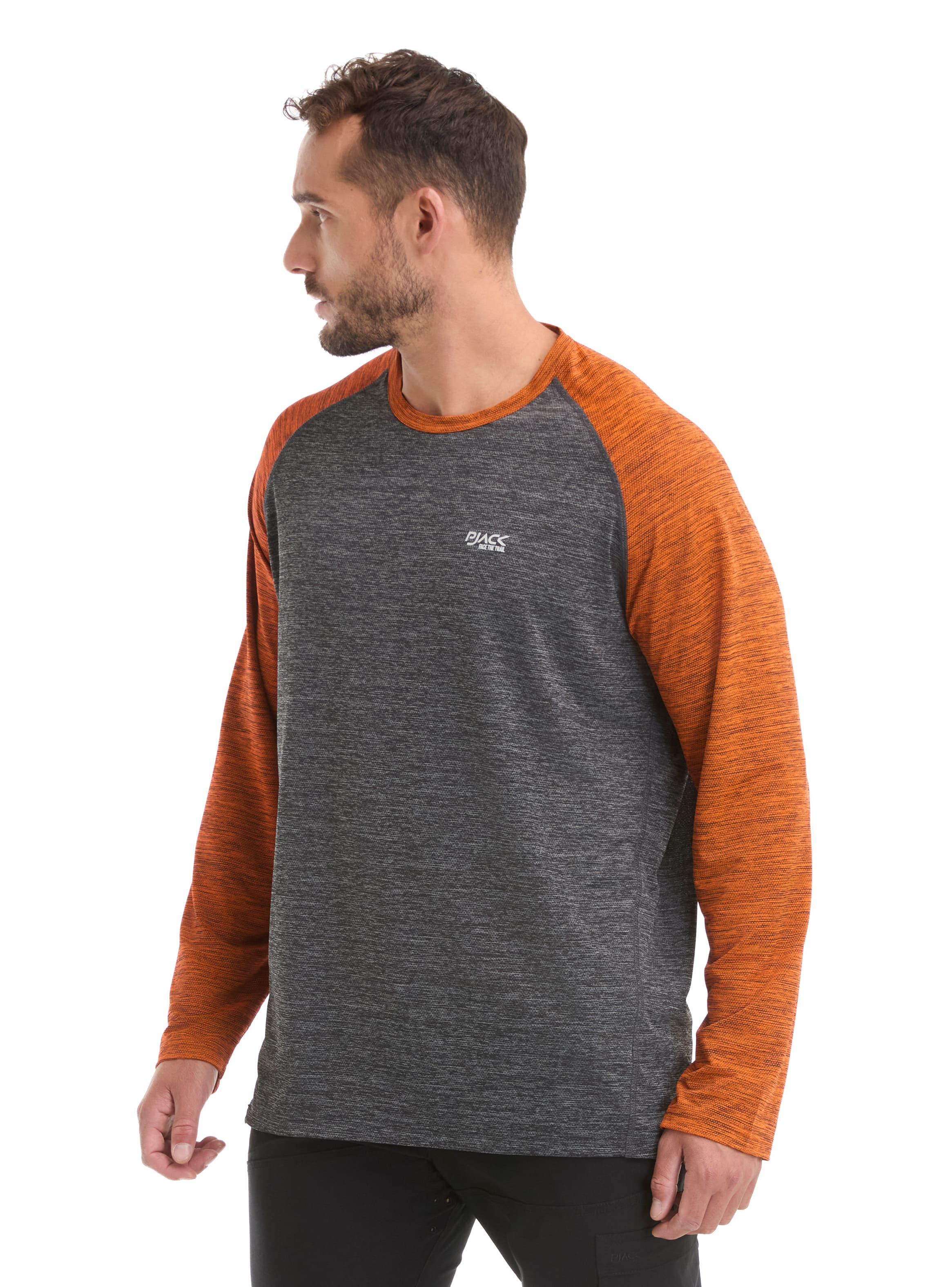 POLERA HOMBRE MANGA LARGA DRY FIT PANAMA JACK - L978 | GRIS - 4