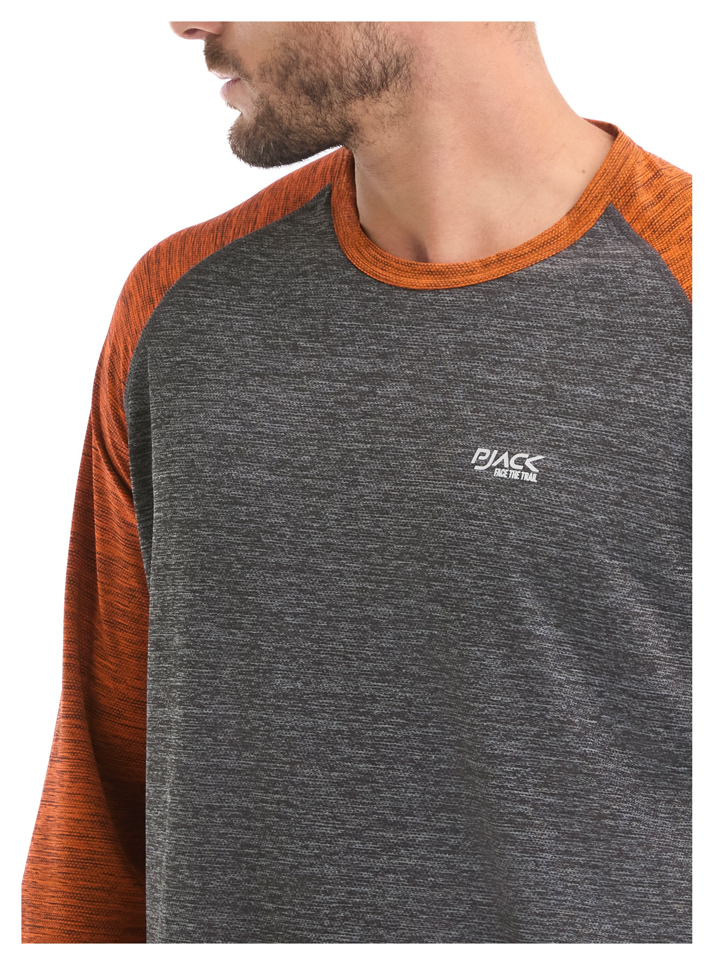 POLERA HOMBRE MANGA LARGA DRY FIT PANAMA JACK - L978 | GRIS - 5